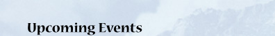 Upcoming Events